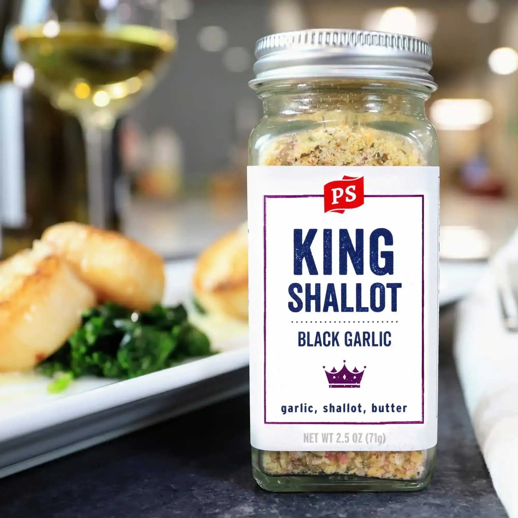 PS Seasonings - King Shallot Seasoning Blend - 2.5 oz