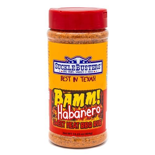 Sucklebusters - BAMM! Habanero Sweet Heat BBQ Rub - 14.25 oz