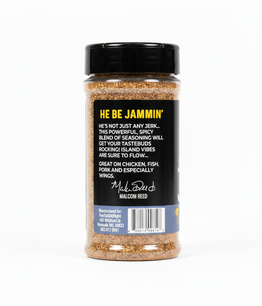 Malcom's - Jammin' Jerk - Caribbean Seasoning - 11.5 oz