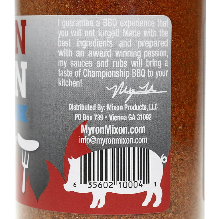 Myron Mixon - Original Rub - 12 oz
