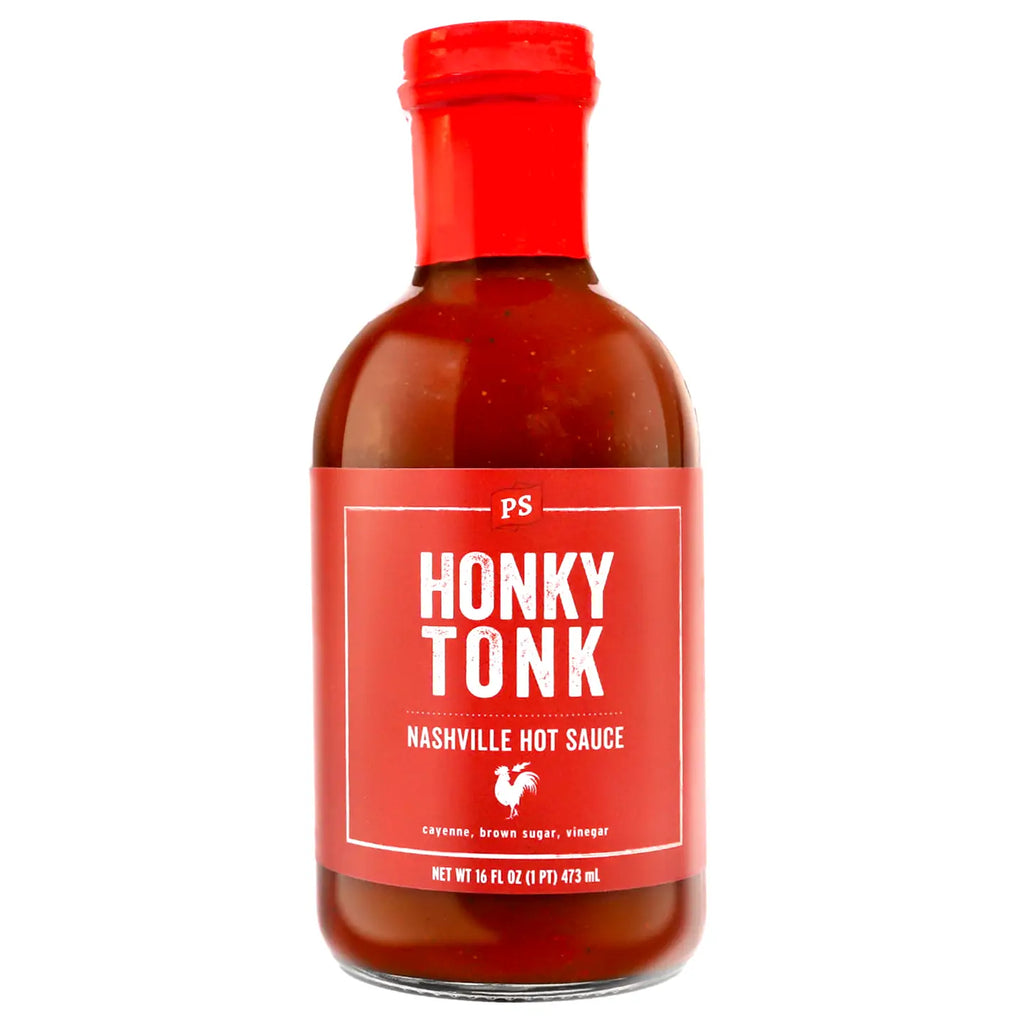 PS Seasonings - Honky Tonk - Nashville Hot Sauce - 16 oz