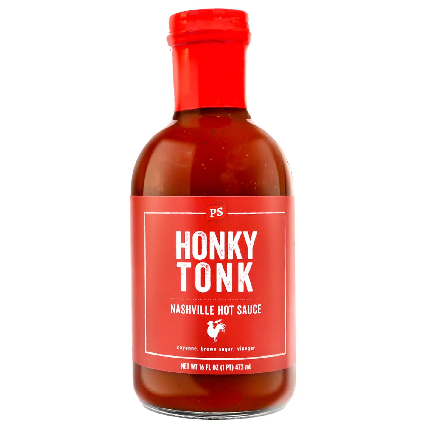 PS Seasonings - Honky Tonk - Nashville Hot Sauce - 16 oz