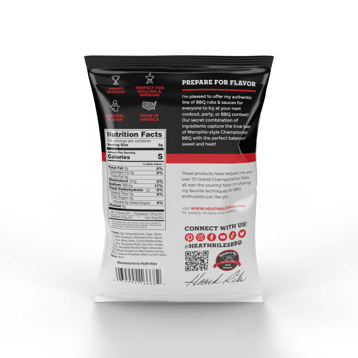 Heath Riles - Garlic Butter - Bulk Bag - 2 lbs