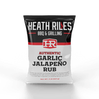 Heath Riles - Garlic Jalapeño Rub - 12 oz