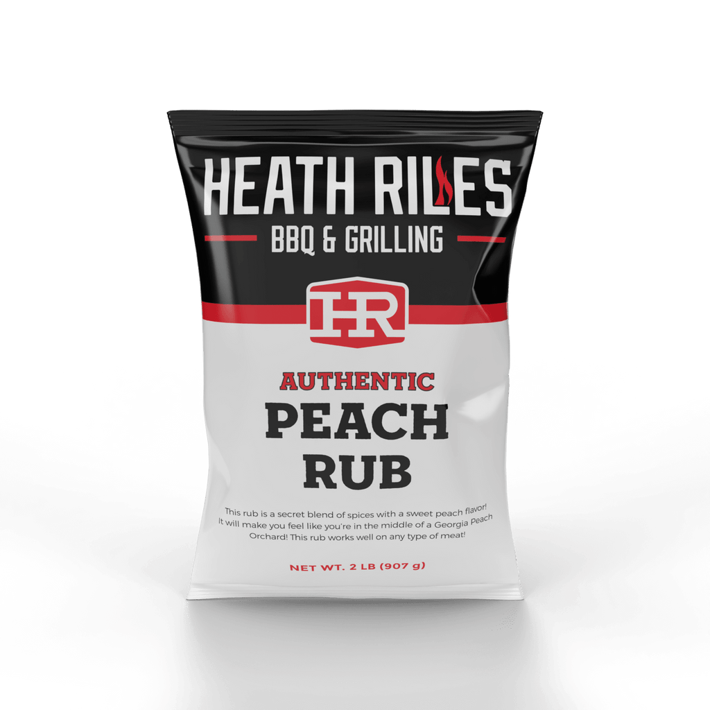 Heath Riles - Peach Rub - Bulk Bag - 2 lbs