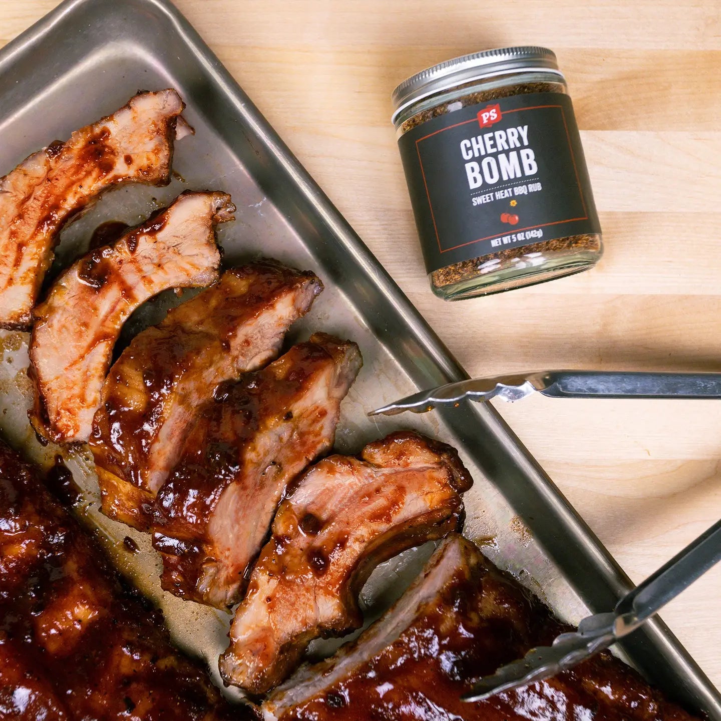 PS Seasonings - Cherry Bomb - Sweet Heat BBQ Rub - 5 oz