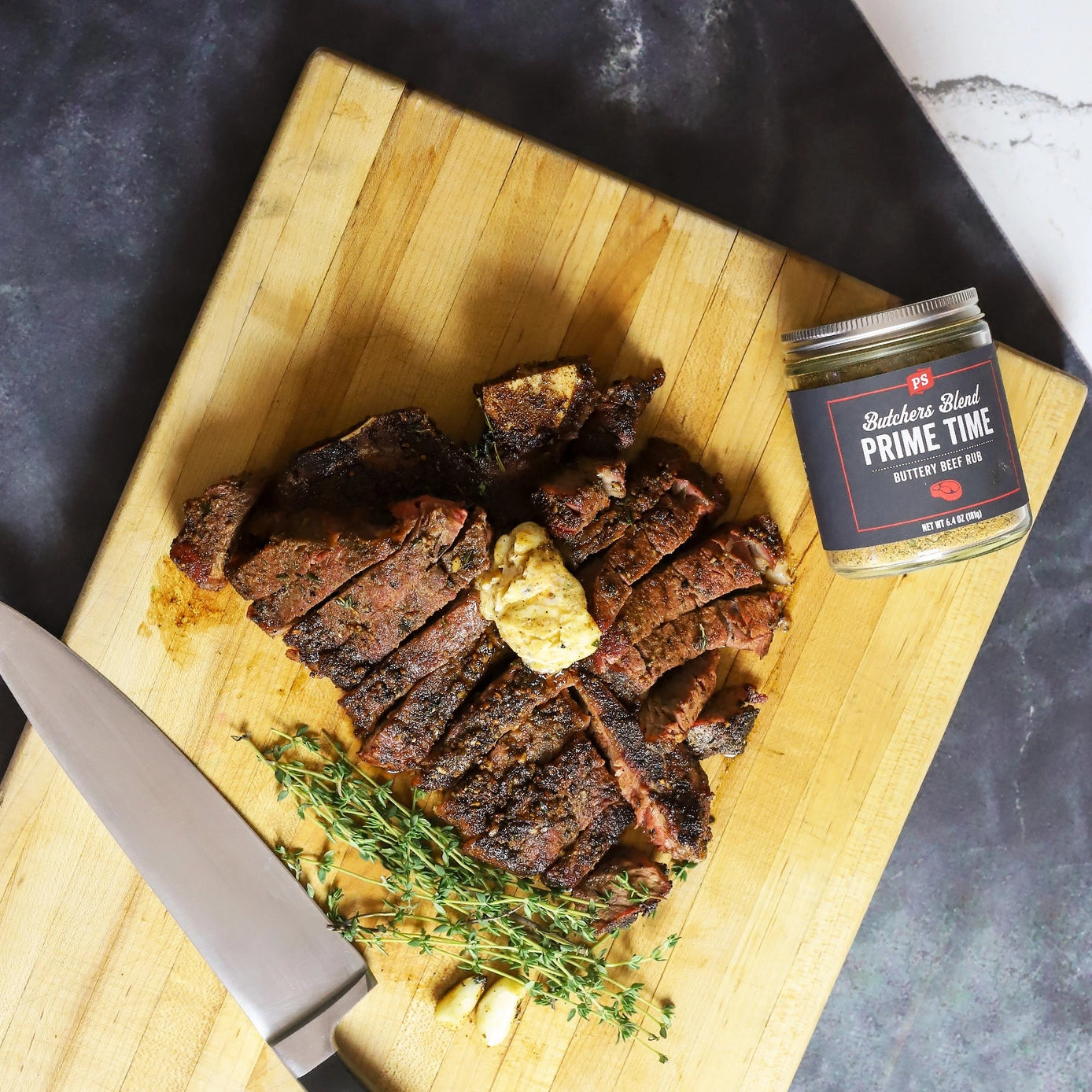 PS Seasonings - Butchers Blend - Prime Time - Buttery Beef Rub - 6.4 oz