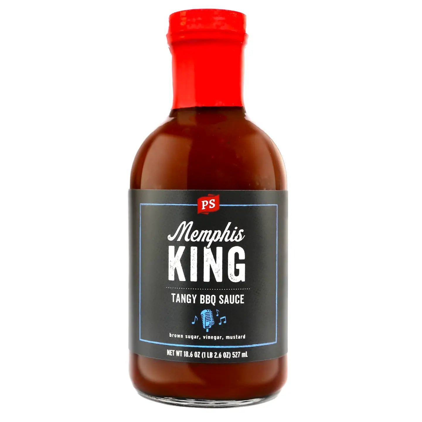 PS Seasonings - Memphis King - Tangy BBQ Sauce - 18.6 oz