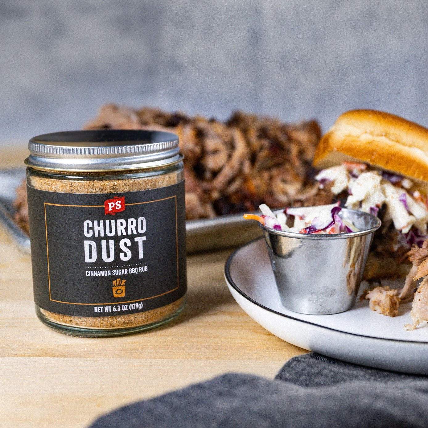 PS Seasonings - Churro Dust - Cinnamon Sugar BBQ Rub - 6.3 oz