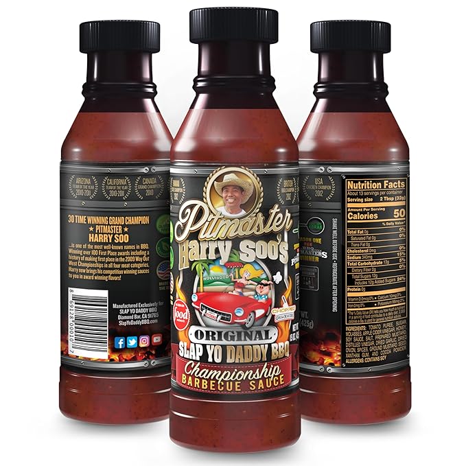 Slap Yo Daddy BBQ - Original BBQ Sauce - 15 oz