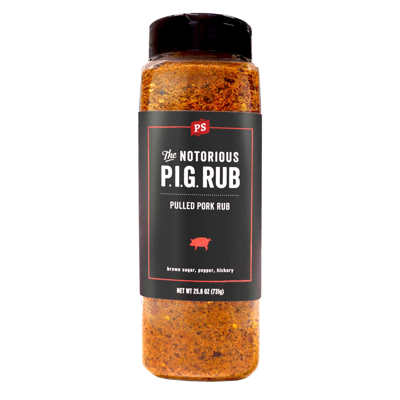 PS Seasonings - The Notorious P.I.G. Rub - Pulled Pork Seasoning - 6.4 oz