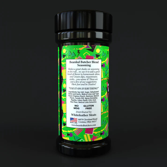 Bearded Butcher - Zesty Lime Seasoning - 9 oz