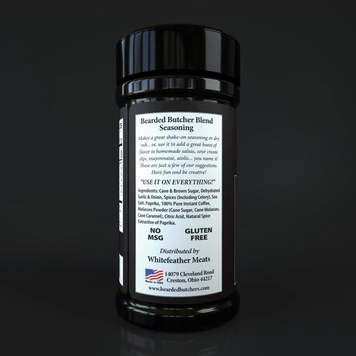 Bearded Butcher - Black Seasoning - 9.5 oz