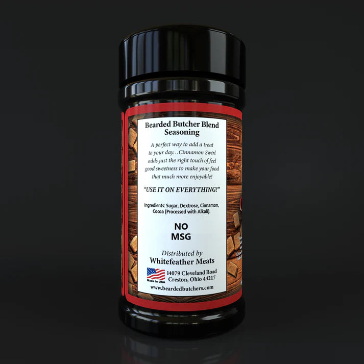 Bearded Butcher - Cinnamon Swirl Seasoning - 11 oz