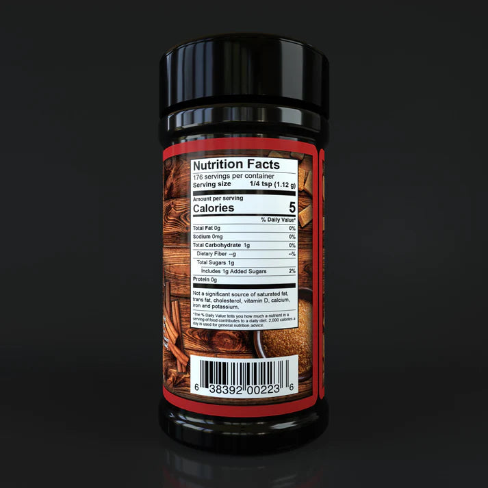 Bearded Butcher - Cinnamon Swirl Seasoning - 11 oz