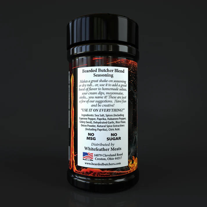Bearded Butcher - Hot Seasoning - 10 oz
