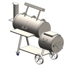 Old Country BBQ Pits - Brazos DLX BBQ Smoker - Freight and Crating Included