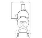 Old Country BBQ Pits - All-American Brazos BBQ Smoker - Freight and Crating Included