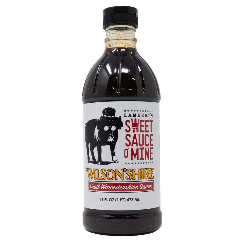 Lambert's - Sweet Sauce O' Mine - "Wilson"shire - Craft Worcestershire Sauce - 16 oz