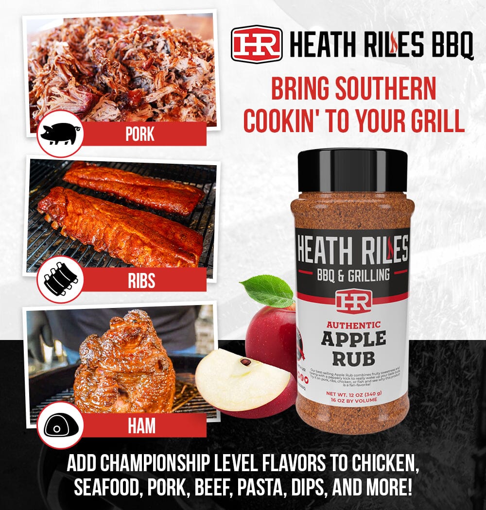 Heath Riles - Apple Rub - 12 oz