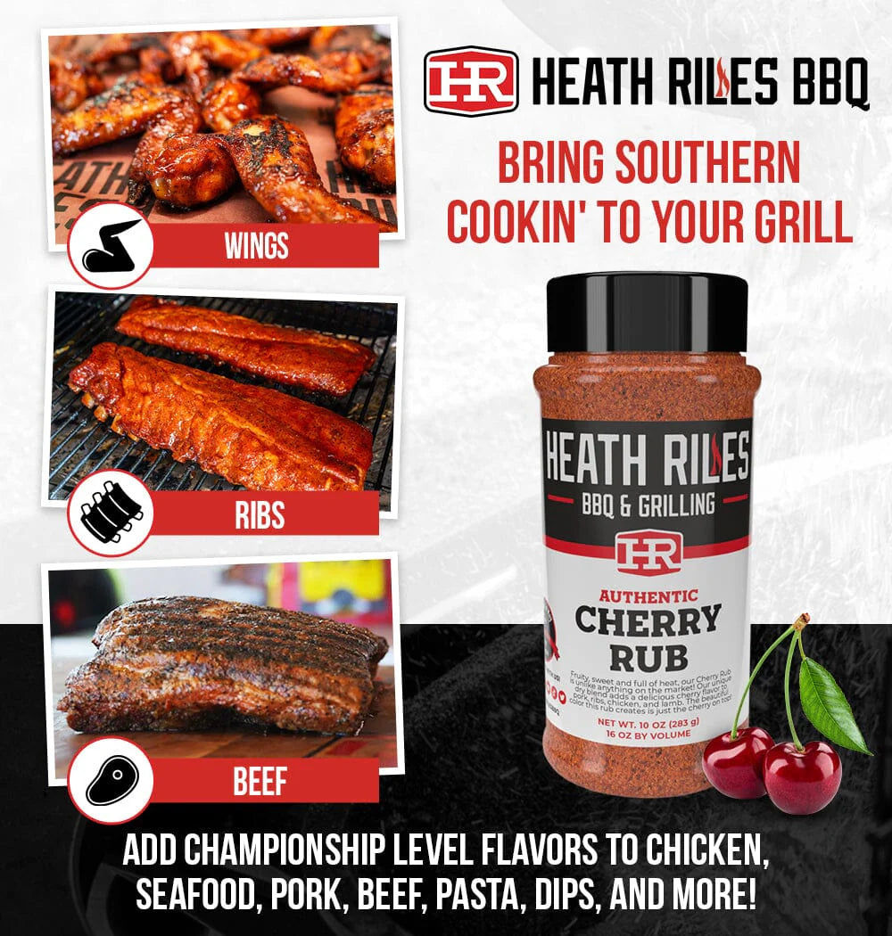 Heath Riles - Cherry Rub - 10 oz