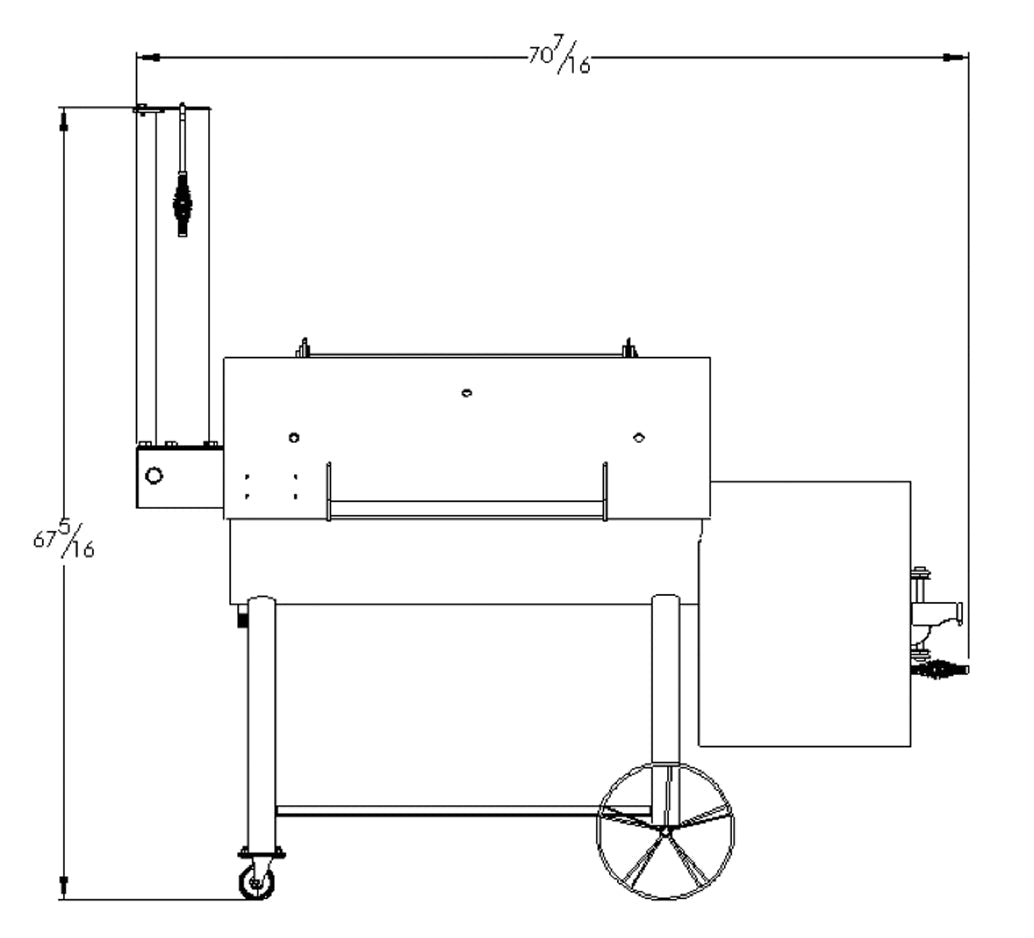 Old Country BBQ Pits - Generation 2 BBQ Smoker - Freight and Crating Included