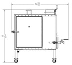 Old Country BBQ Pits - Insulated Gravity-Fed BBQ Smoker - Freight and Crating Included