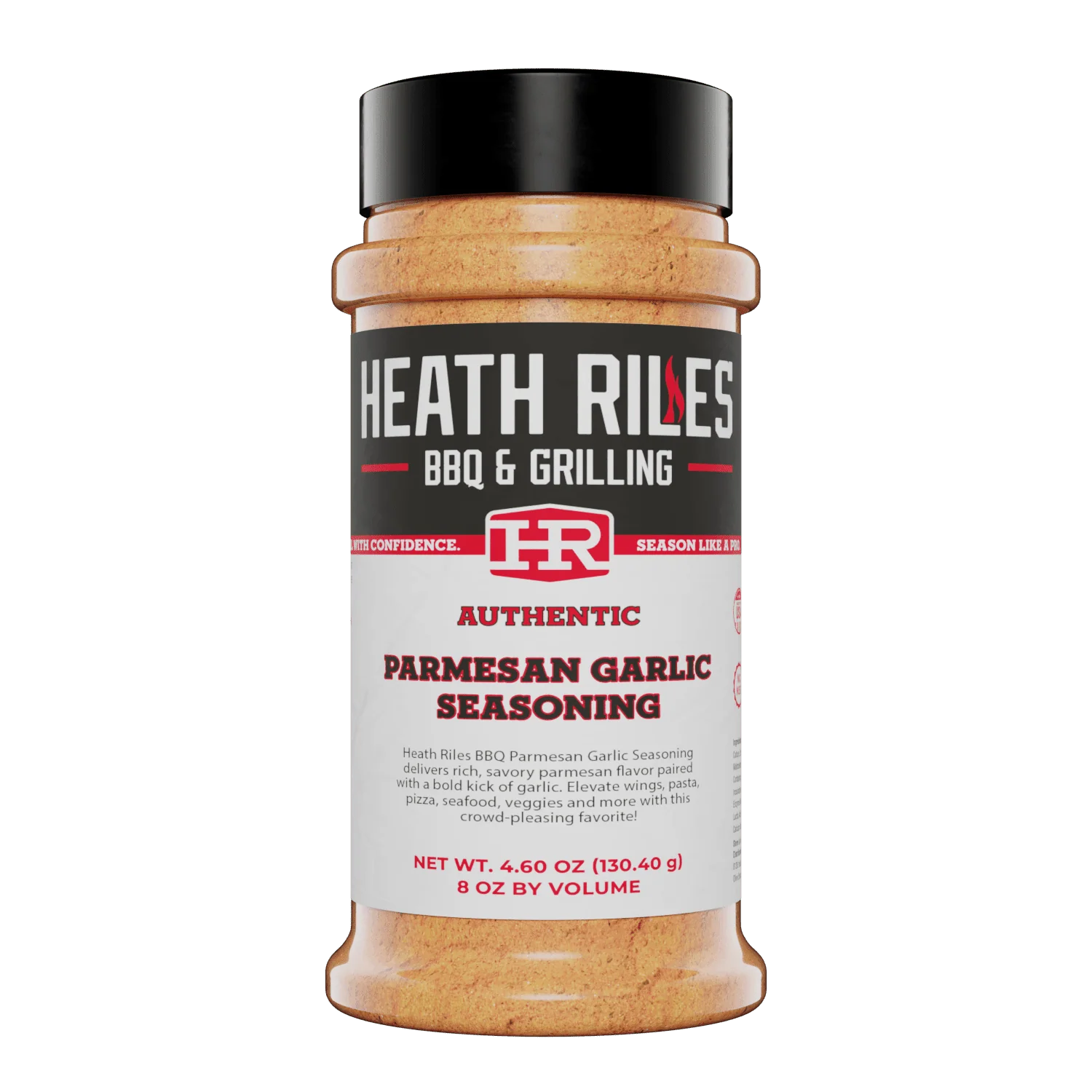 Heath Riles - Parmesan Garlic Seasoning - Shaker - 4.6 oz