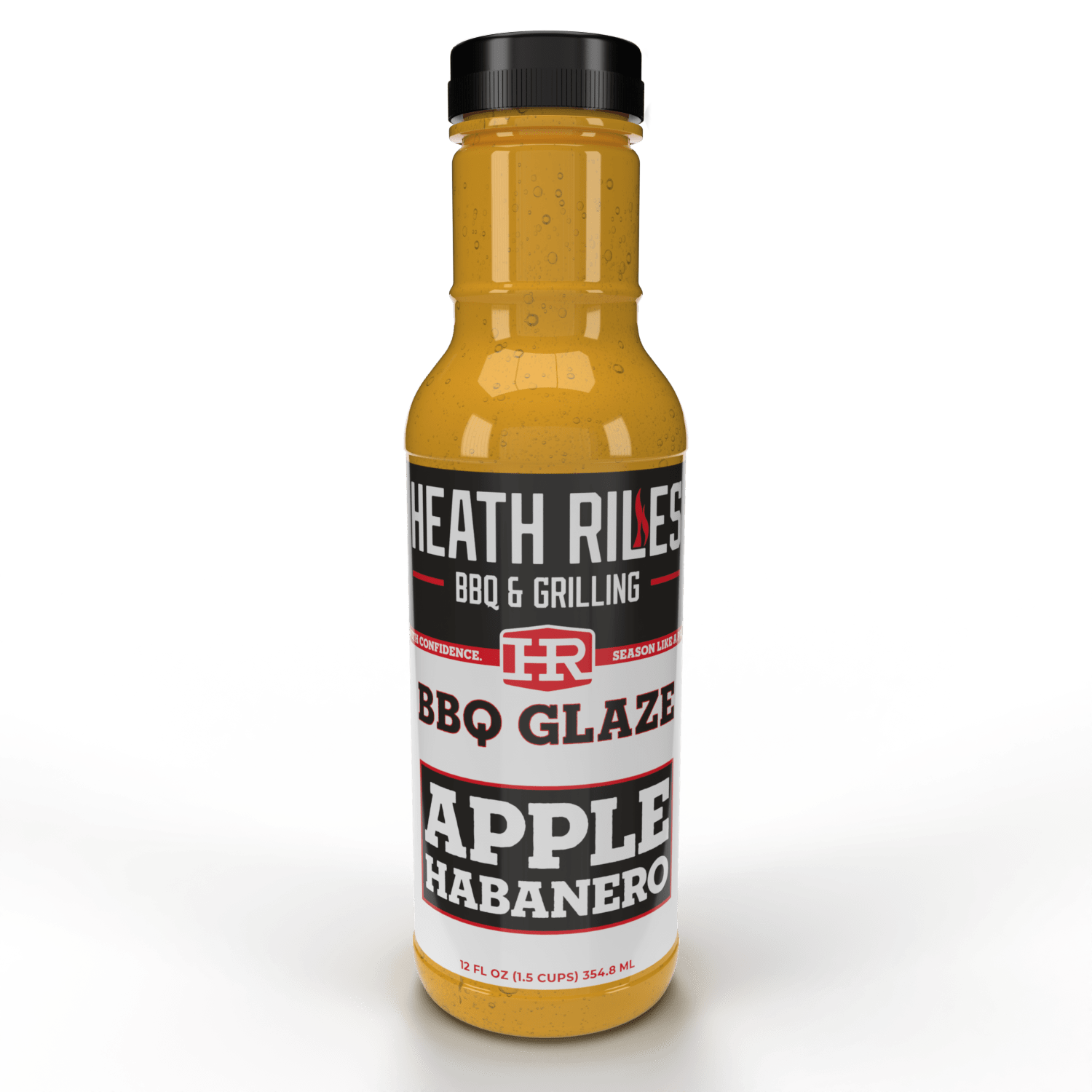 Heath Riles - Apple Habanero - BBQ Glaze - 12 oz