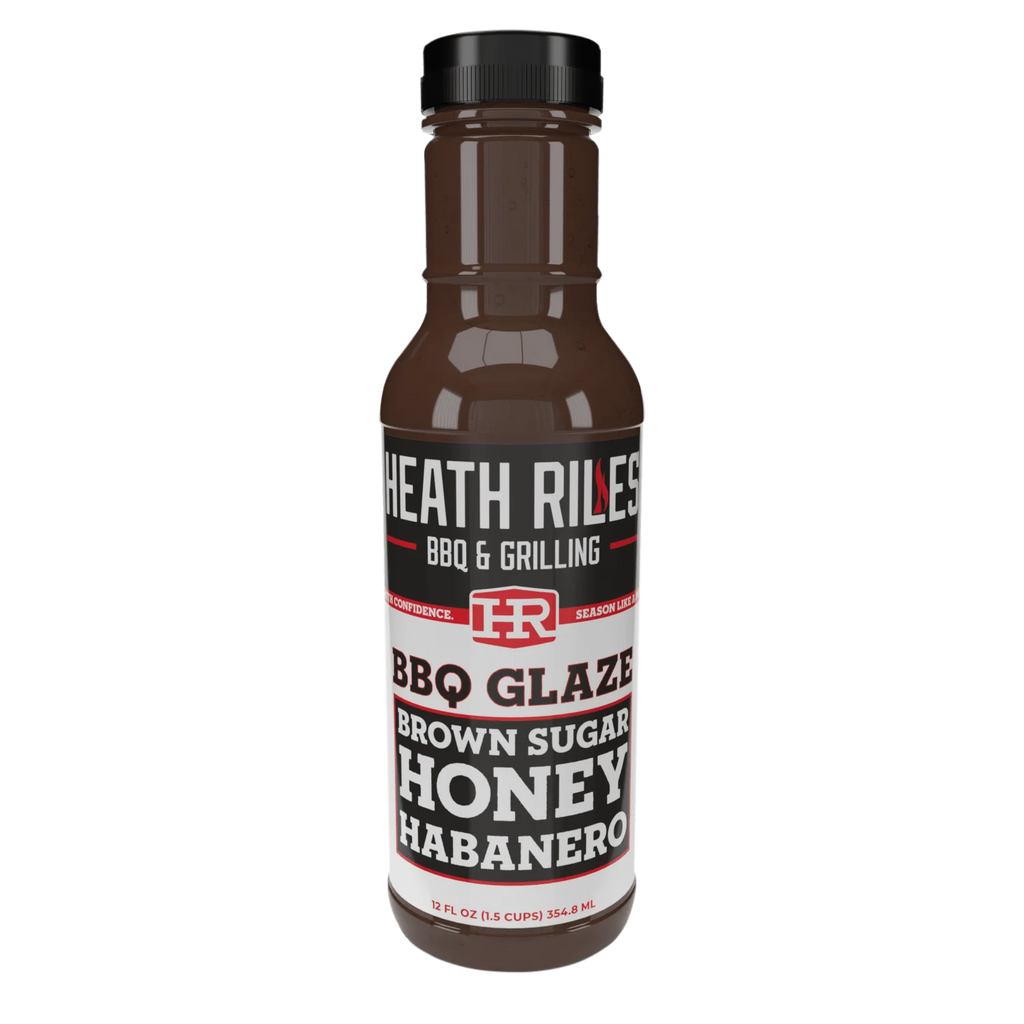 Heath Riles - Brown Sugar Honey Habanero - BBQ Glaze - 12 oz