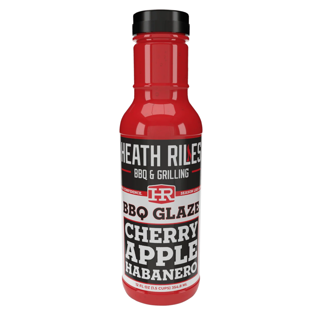 Heath Riles - Cherry Apple Habanero - BBQ Glaze - 12 oz