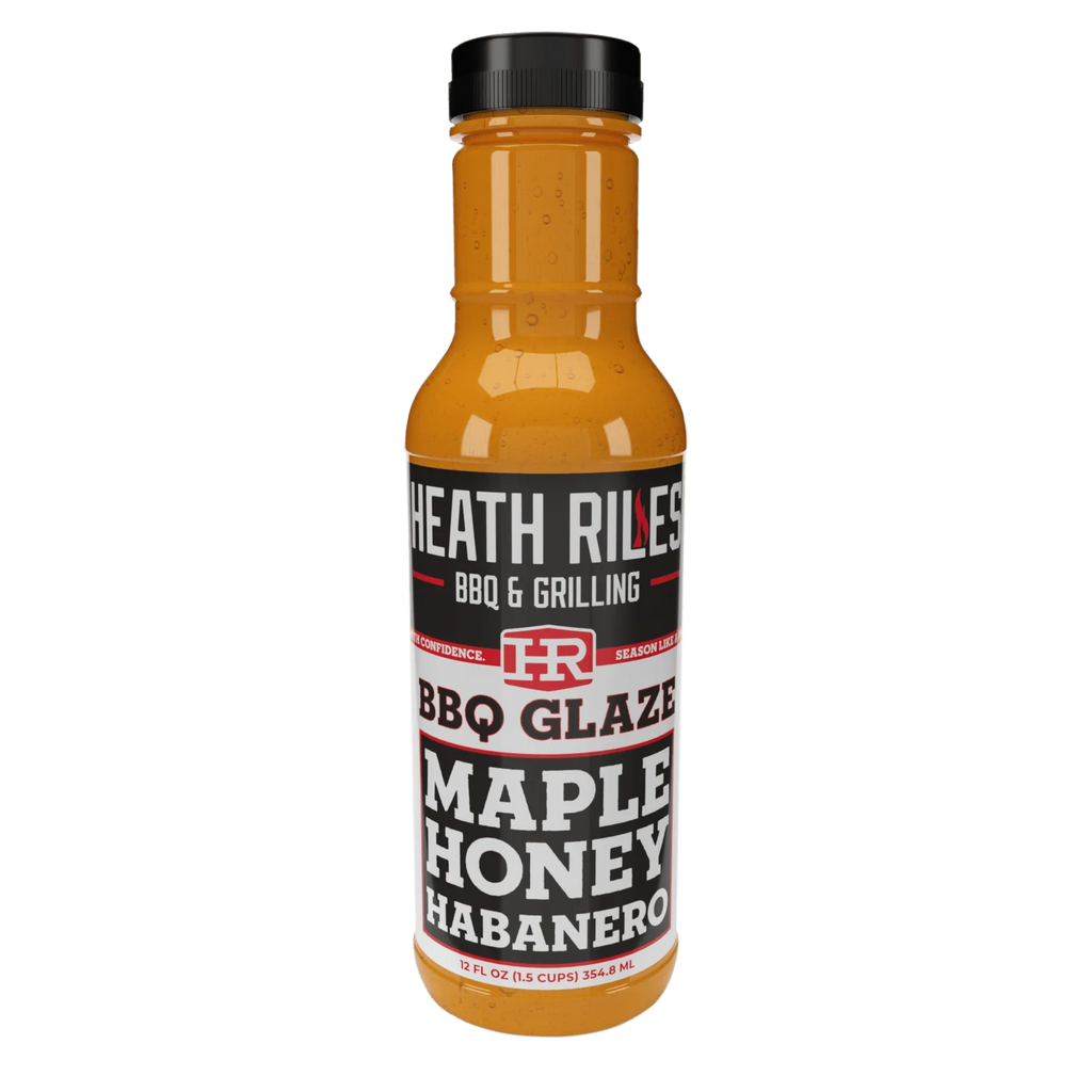 Heath Riles - Maple Honey Habanero - BBQ Glaze - 12 oz