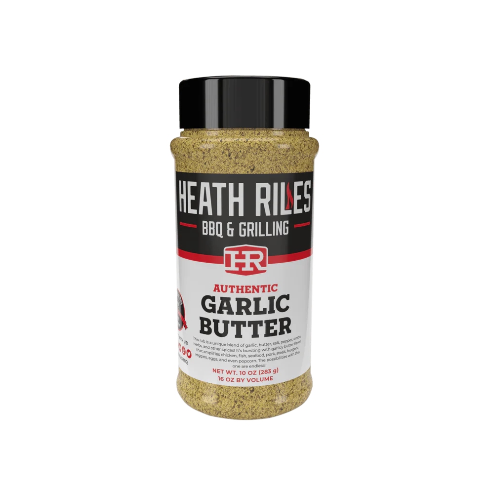 Heath Riles - Garlic Butter Rub - 10 oz