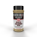 Heath Riles - Garlic Jalapeño Rub - 12 oz