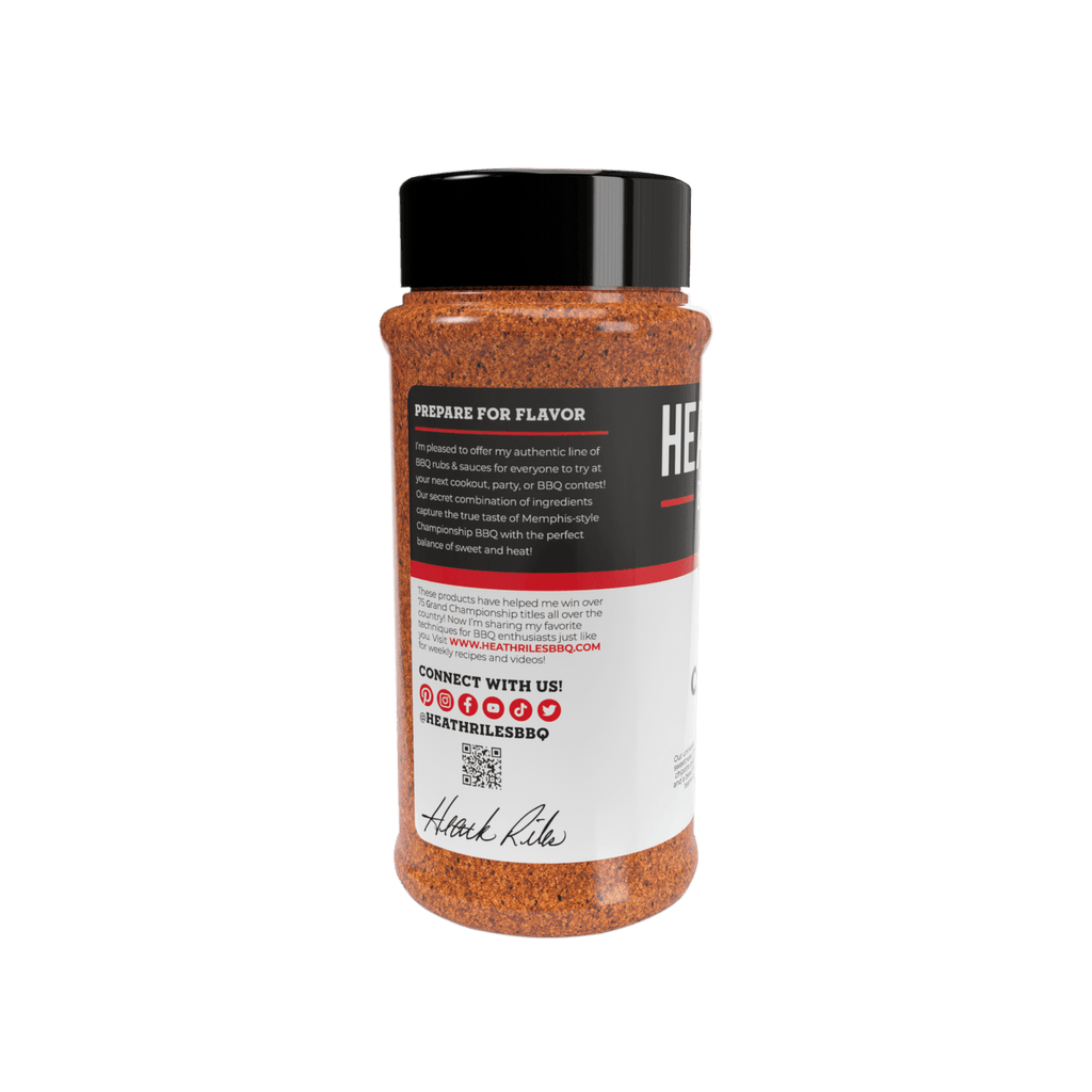 Heath Riles - Honey Chipotle Rub - 12 oz