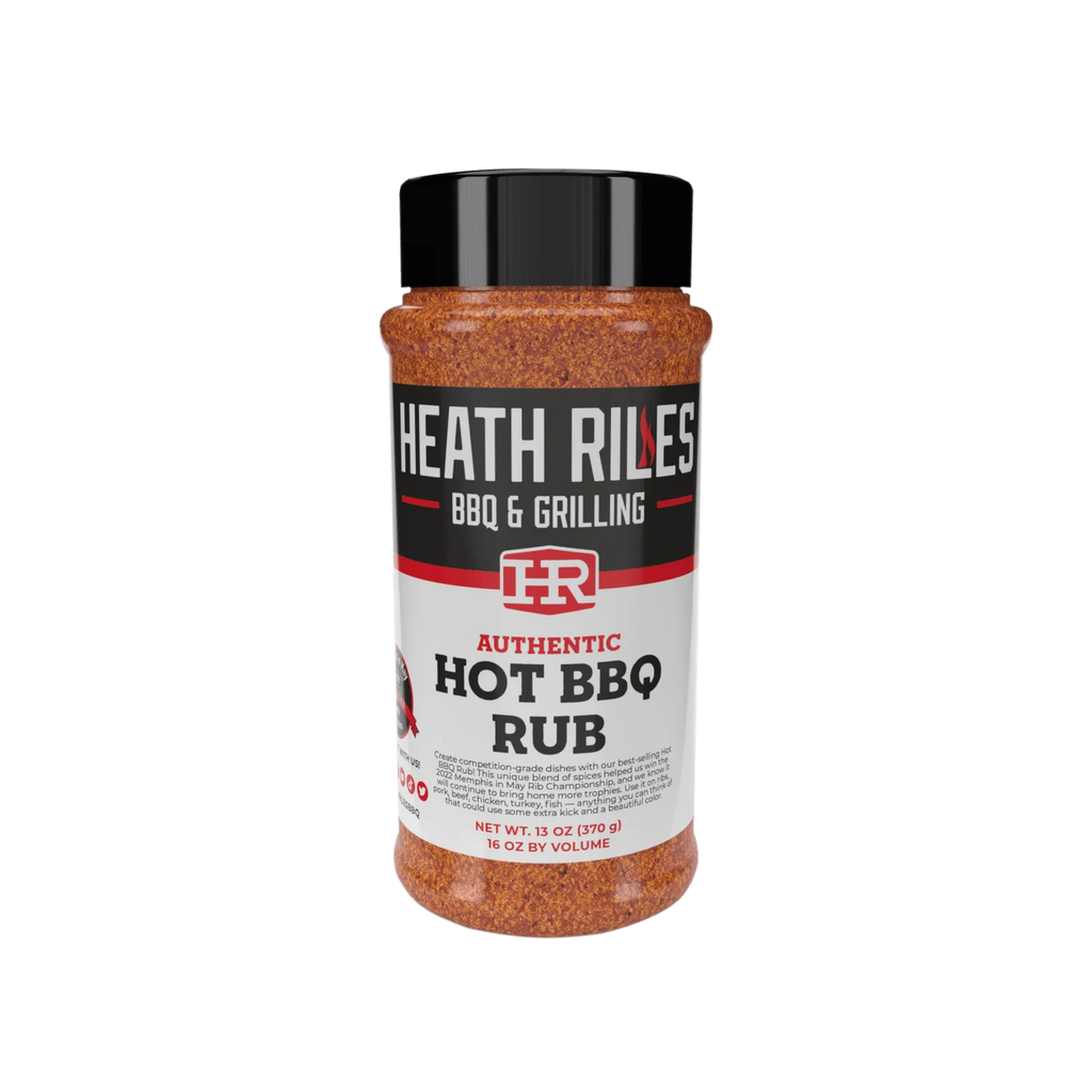 Heath Riles - Hot BBQ Rub - 13 oz