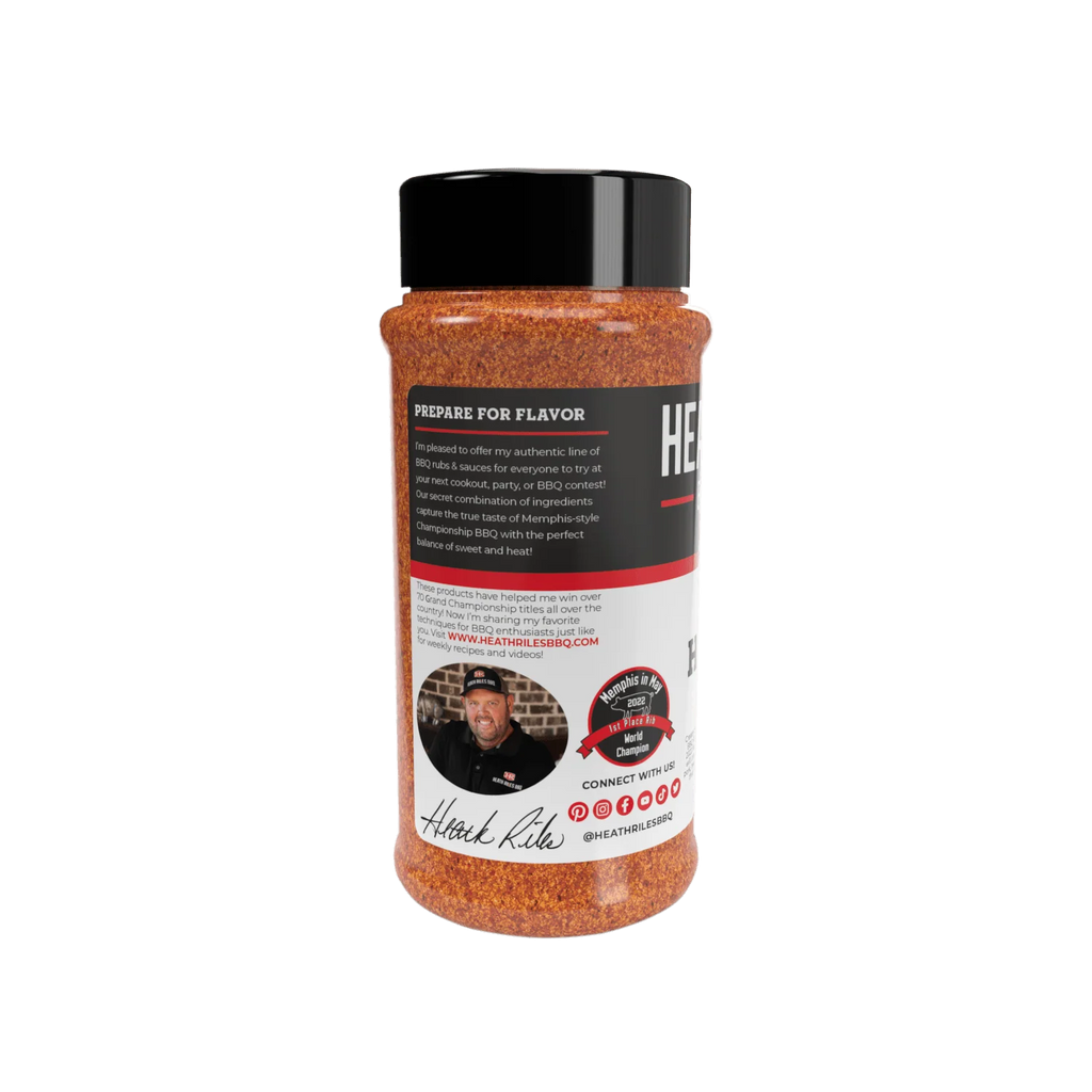 Heath Riles - Hot BBQ Rub - 13 oz