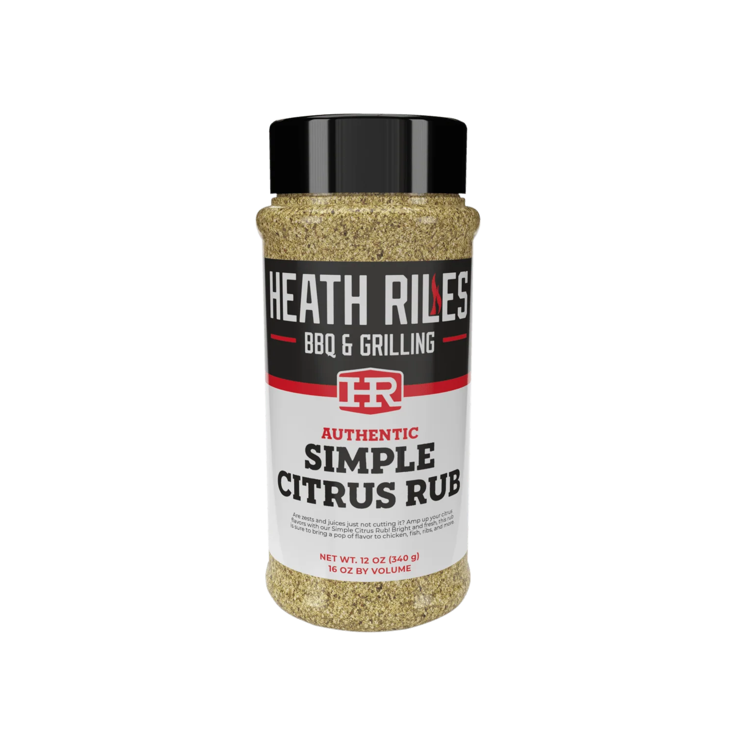 Heath Riles - Simple Citrus Rub - 12 oz