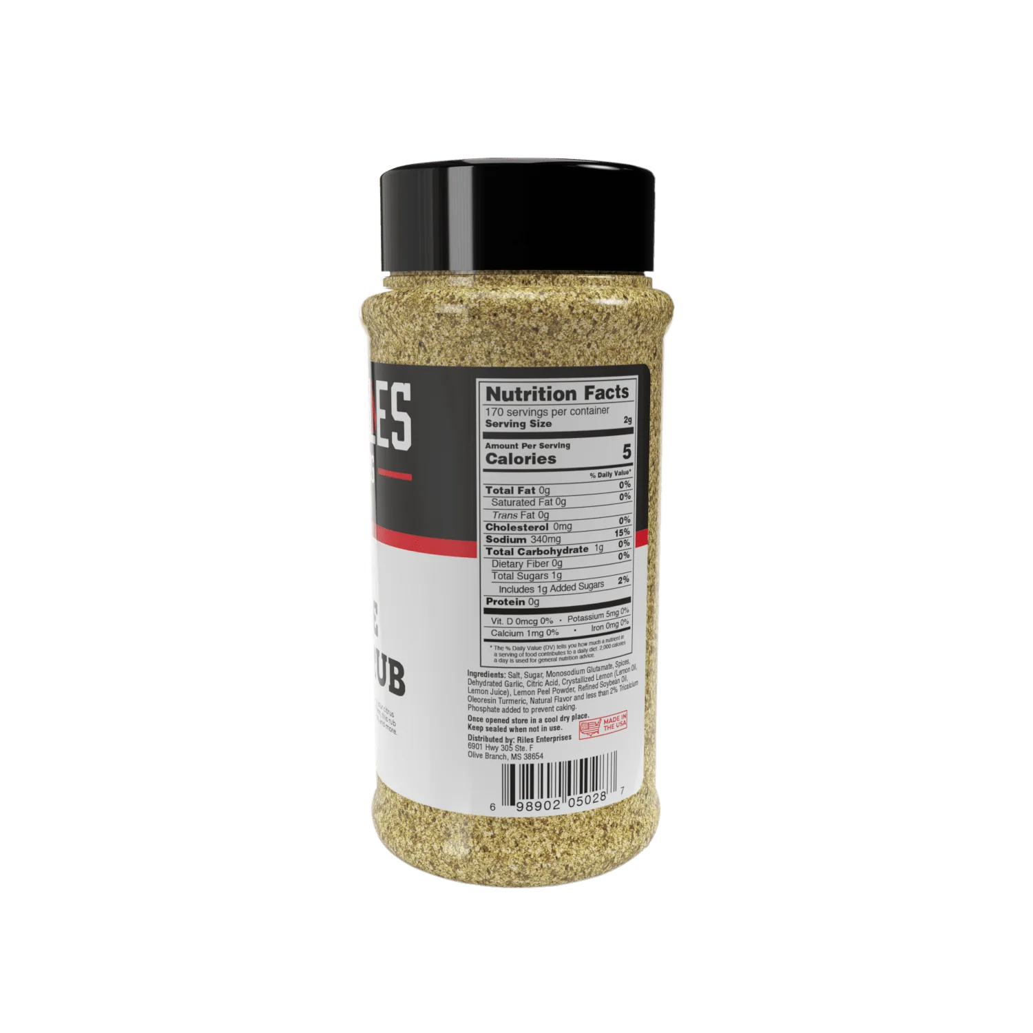 Heath Riles - Simple Citrus Rub - 12 oz