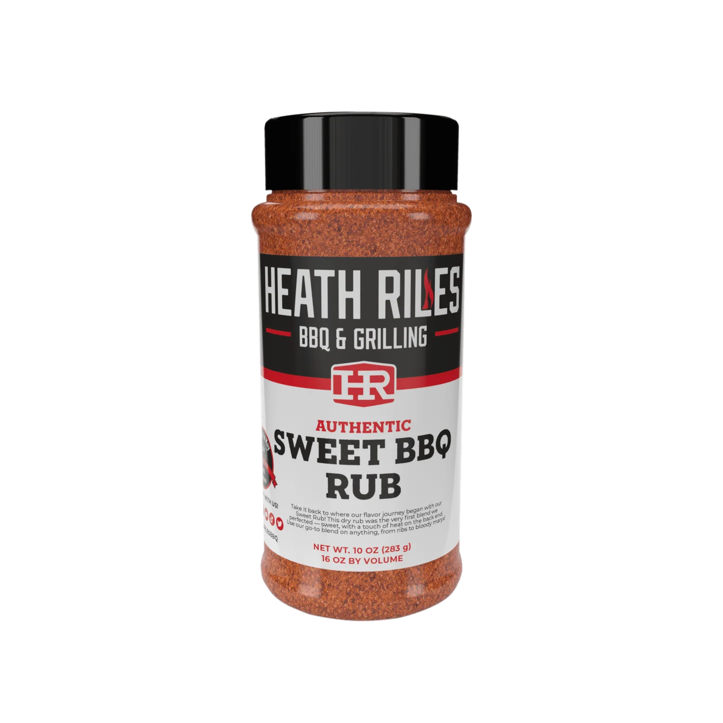 Heath Riles - Sweet BBQ Rub - 10 oz