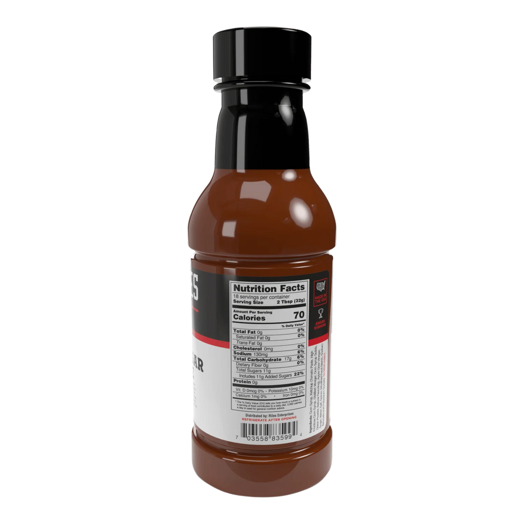 Heath Riles - Tangy Vinegar BBQ Sauce - 16 oz