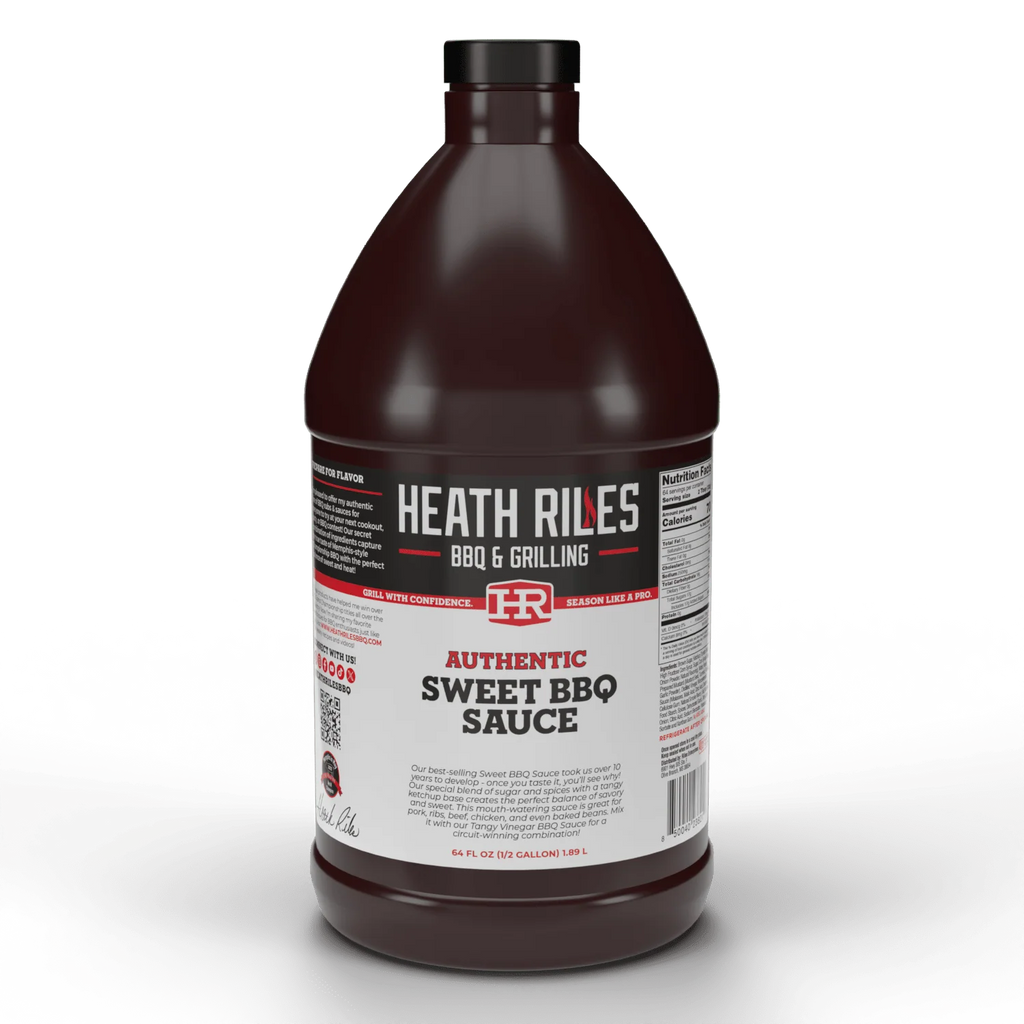 Heath Riles - Sweet BBQ Sauce - Half-Gallon