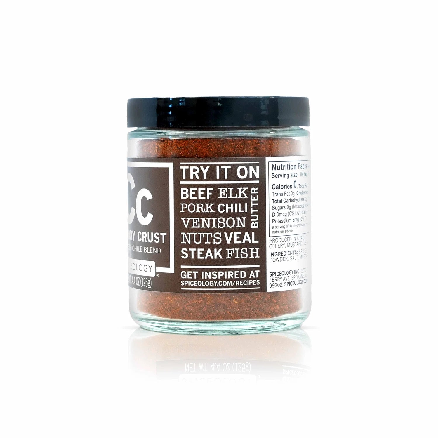 Spiceology - Cowboy Crust Espresso Chili Blend - 4.4 oz