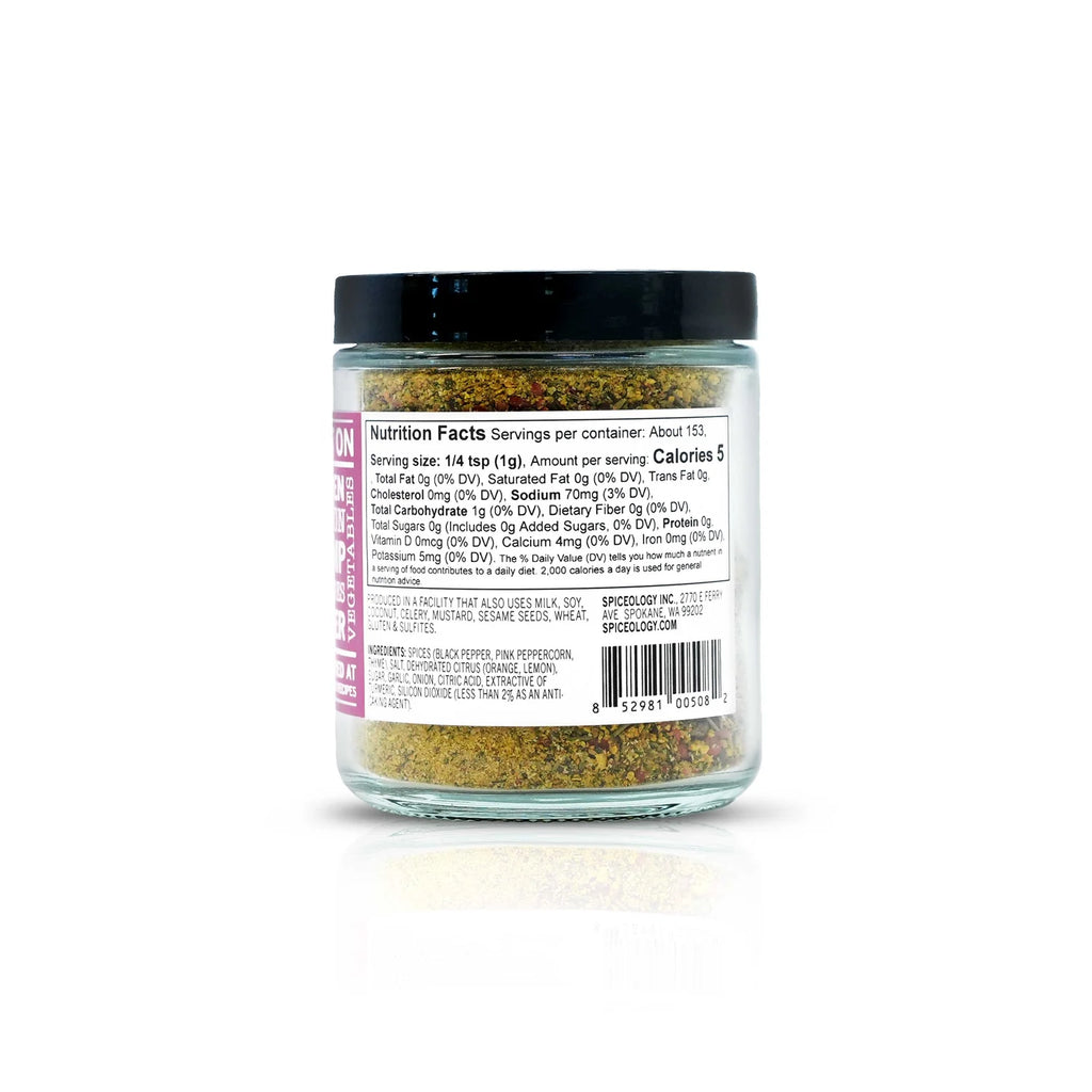 Spiceology - Pink Peppercorn Lemon Thyme All-Purpose Blend - 5.4 oz