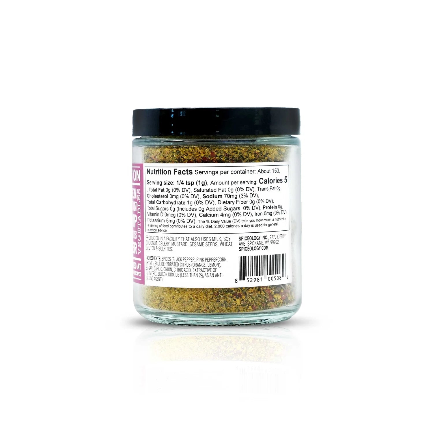 Spiceology - Pink Peppercorn Lemon Thyme All-Purpose Blend - 5.4 oz