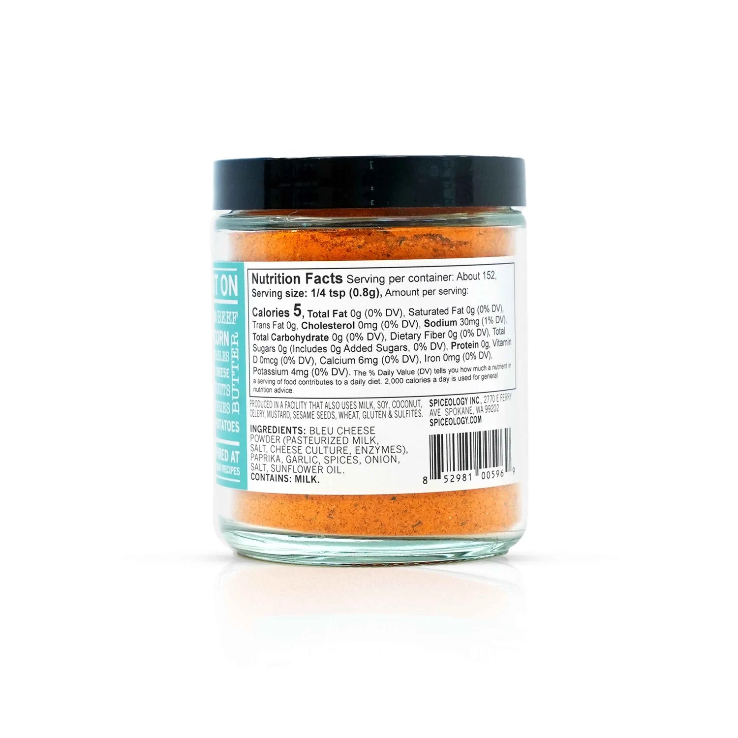 Spiceology - Black & Bleu Cajun & Bleu Cheese Blend - 4.3 oz