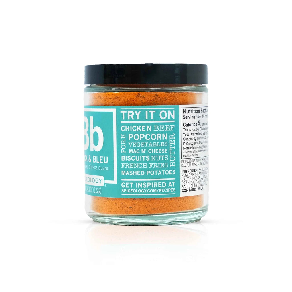 Spiceology - Black & Bleu Cajun & Bleu Cheese Blend - 4.3 oz