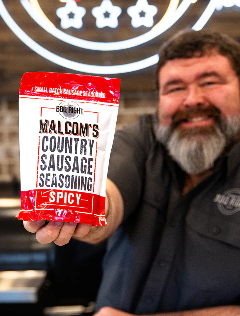 Malcom's - Country Sausage Seasoning - Spicy - 16 oz