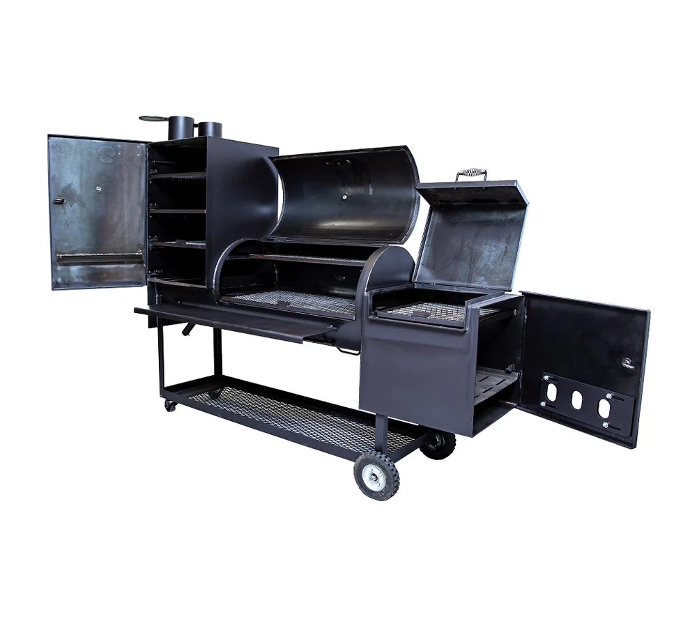 Old Country BBQ Pits - All-American Angus BBQ Smoker - Freight and Crating Included