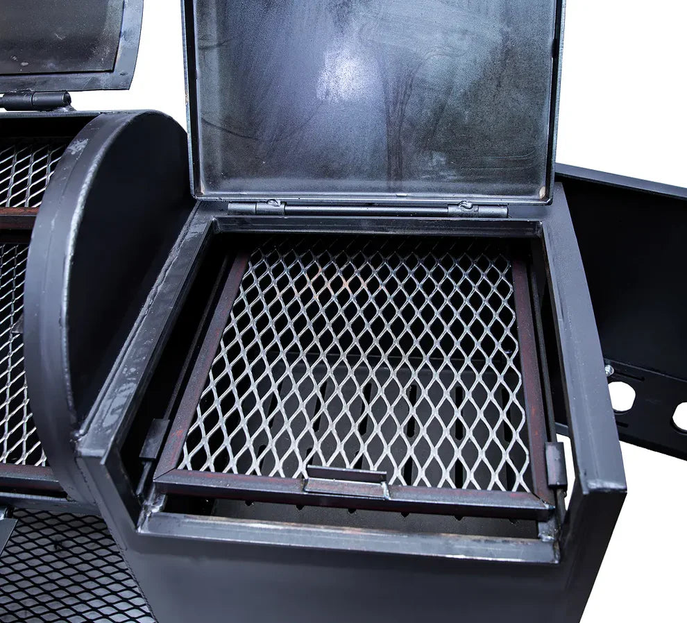 Old Country BBQ Pits - All-American Angus BBQ Smoker - Freight and Crating Included